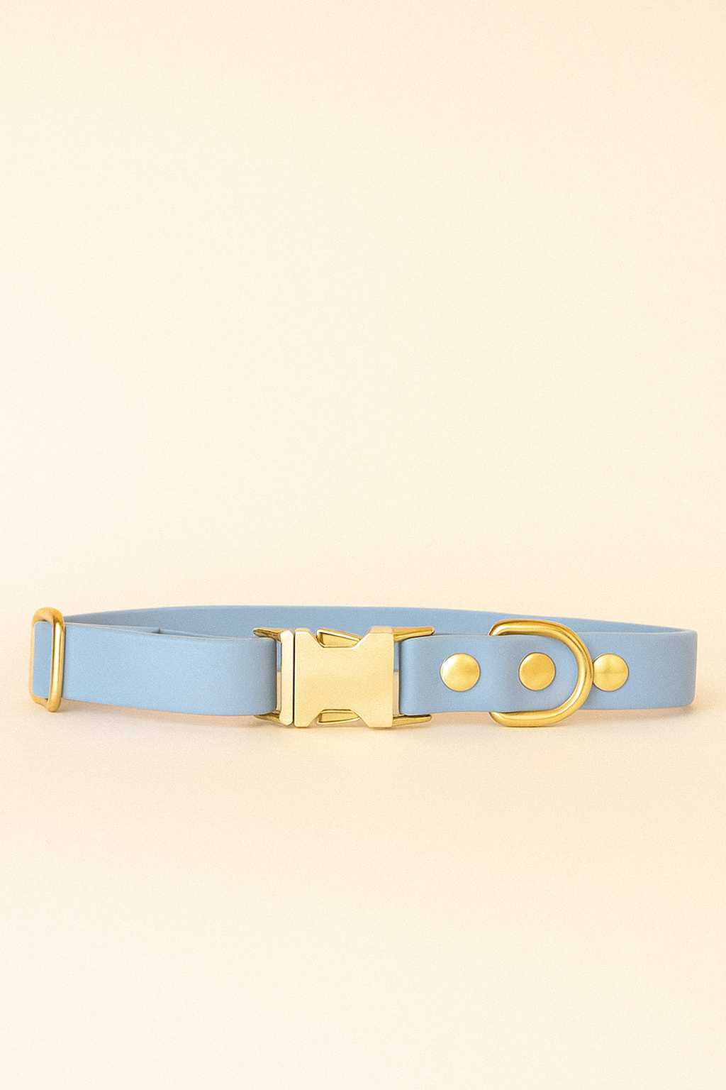 COLLIER BIOTHANE BLEU POLAIRE