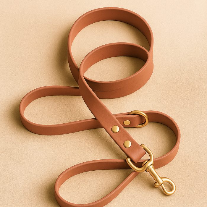 LAISSE BIOTHANE MARRON CLAIR