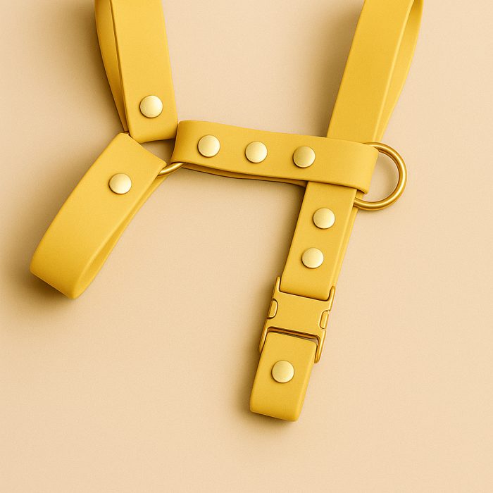 HARNAIS BIOTHANE JAUNE SOLEIL